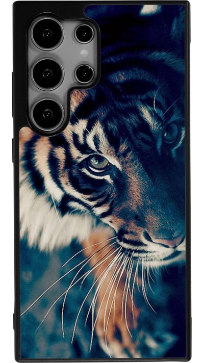 Samsung Galaxy S24 Ultra Case Hülle - Silikon schwarz Incredible Lion