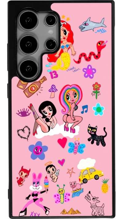 Samsung Galaxy S24 Ultra Case Hülle - Silikon schwarz Karol G La Bichota Manana Sera Bonito