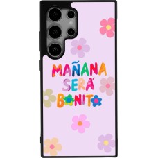 Samsung Galaxy S24 Ultra Case Hülle - Silikon schwarz Karol G Manana sera bonito
