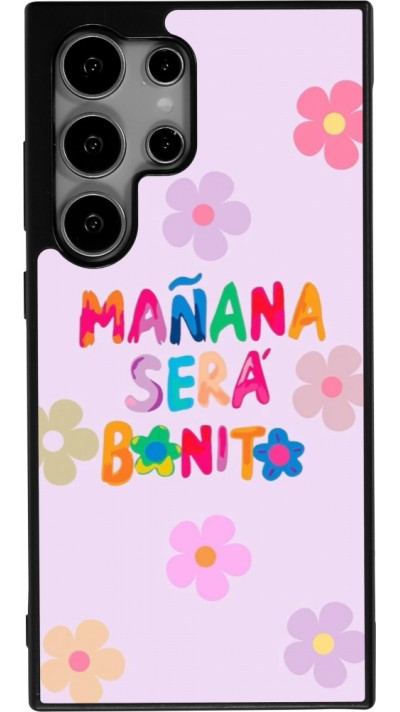 Samsung Galaxy S24 Ultra Case Hülle - Silikon schwarz Karol G Manana sera bonito