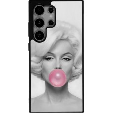 Samsung Galaxy S24 Ultra Case Hülle - Silikon schwarz Marilyn Bubble
