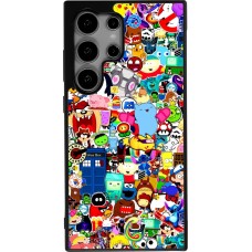 Samsung Galaxy S24 Ultra Case Hülle - Silikon schwarz Mixed cartoons