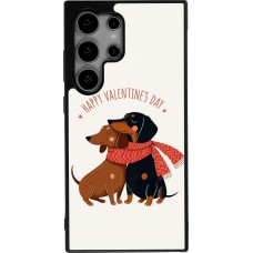 Samsung Galaxy S24 Ultra Case Hülle - Silikon schwarz Saint Valentines Day 26 Happy Valentine