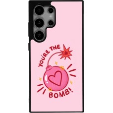Samsung Galaxy S24 Ultra Case Hülle - Silikon schwarz Saint Valentines Day 26 You are the bomb