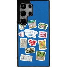 Samsung Galaxy S24 Ultra Case Hülle - Silikon schwarz Seals of the Dominican Republic DTMF