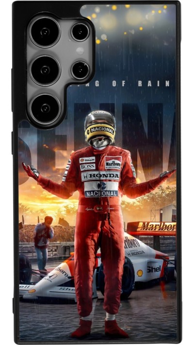 Samsung Galaxy S24 Ultra Case Hülle - Silikon schwarz Senna The King of Rain