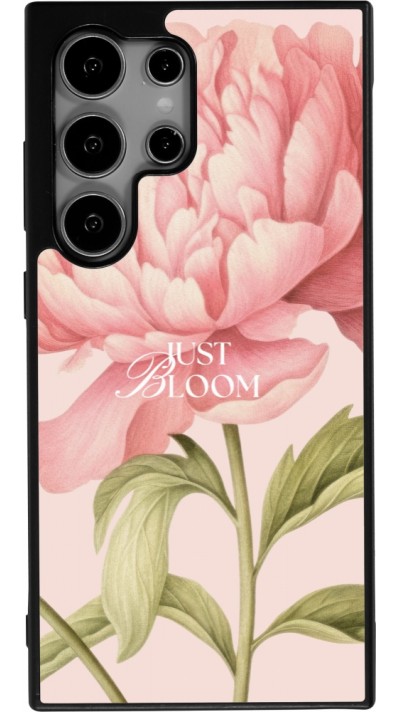 Samsung Galaxy S24 Ultra Case Hülle - Silikon schwarz Just Bloom 2026