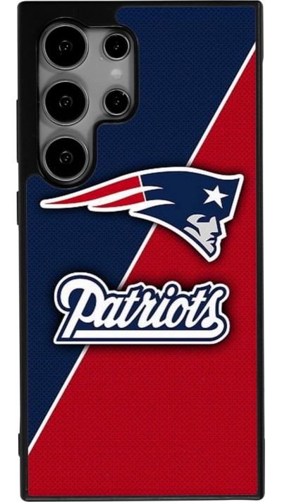 Samsung Galaxy S24 Ultra Case Hülle - Silikon schwarz Super Bowl 26 Patriots 1