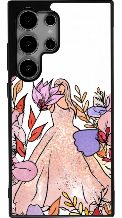 Samsung Galaxy S24 Ultra Case Hülle - Silikon schwarz Taylor Swift Sketch - White