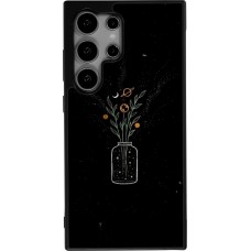 Samsung Galaxy S24 Ultra Case Hülle - Silikon schwarz Vase black