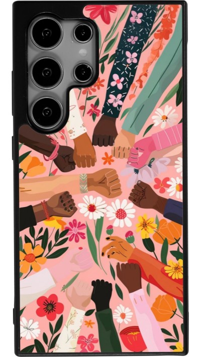 Samsung Galaxy S24 Ultra Case Hülle - Silikon schwarz Womens day 2026 8