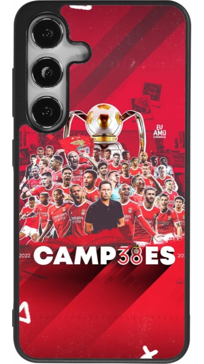 Samsung Galaxy S25 Case Hülle - Silikon schwarz Benfica Campeoes 2023