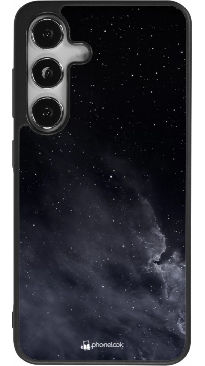 Samsung Galaxy S25 Case Hülle - Silikon schwarz Black Sky Clouds