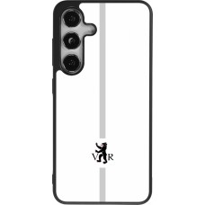 Samsung Galaxy S25 Case Hülle - Silikon schwarz Kanton AR weiss