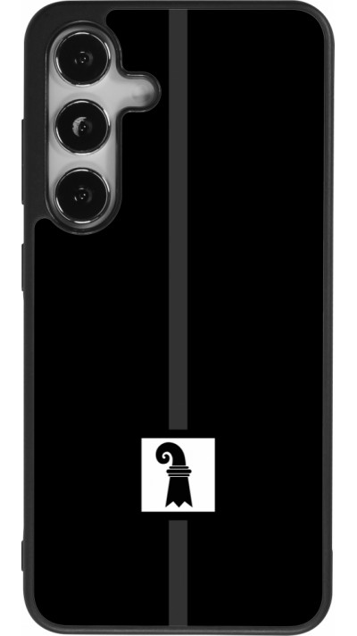 Coque Samsung Galaxy S25 - Silicone rigide noir Canton BS noir