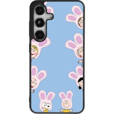 Samsung Galaxy S25 Case Hülle - Silikon schwarz Easter 2026 Snoopy