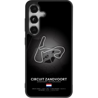 Samsung Galaxy S25 Case Hülle - Silikon schwarz F1 Track 2025 Netherlands