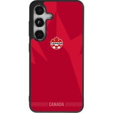 Samsung Galaxy S25 Case Hülle - Silikon schwarz Kanada 2026 personalisierbares Fussballtrikot