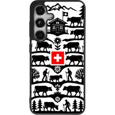 Samsung Galaxy S25 Case Hülle - Silikon schwarz Poya Schweiz 3
