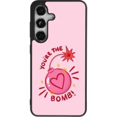 Samsung Galaxy S25 Case Hülle - Silikon schwarz Saint Valentines Day 26 You are the bomb