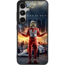 Samsung Galaxy S25 Case Hülle - Silikon schwarz Senna The King of Rain