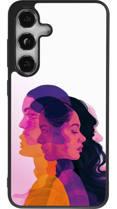 Samsung Galaxy S25 Case Hülle - Silikon schwarz Womens day 2026 10