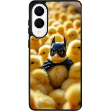 Samsung Galaxy S25 Edge Case Hülle - Silikon schwarz Easter 2026 Chicken Batman
