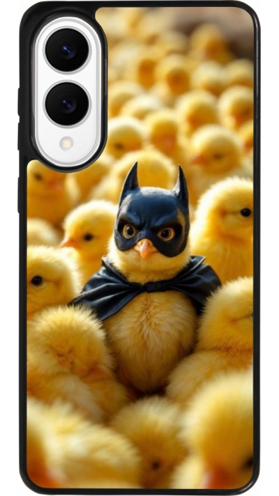 Samsung Galaxy S25 Edge Case Hülle - Silikon schwarz Easter 2026 Chicken Batman