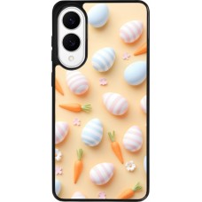 Samsung Galaxy S25 Edge Case Hülle - Silikon schwarz Easter 2026 Pattern Easter