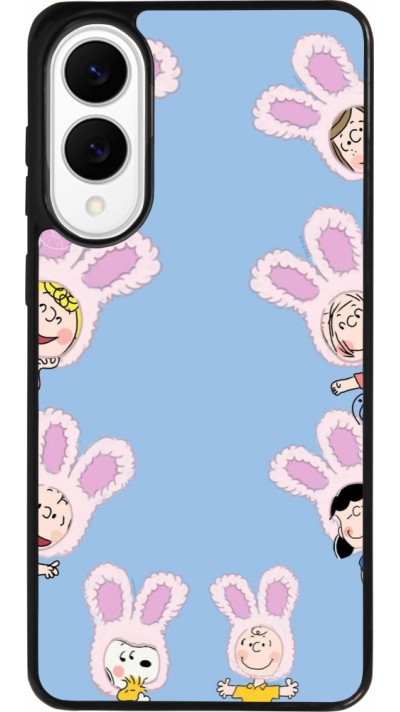 Samsung Galaxy S25 Edge Case Hülle - Silikon schwarz Easter 2026 Snoopy