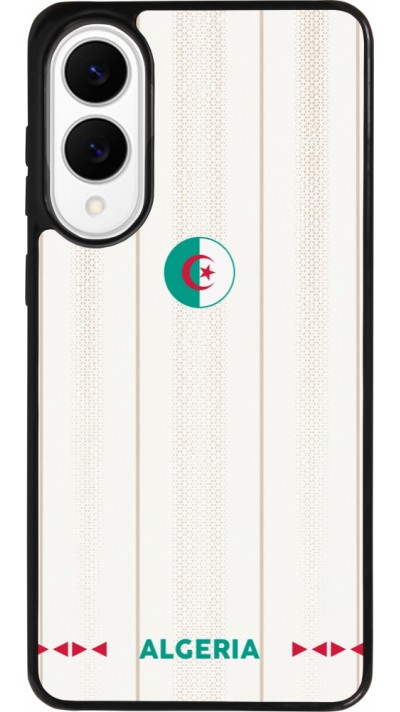 Samsung Galaxy S25 Edge Case Hülle - Silikon schwarz Algerien 2026 personalisierbares Fussballtrikot