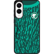 Samsung Galaxy S25 Edge Case Hülle - Silikon schwarz Saudi-Arabien 2022 personalisierbares Fussballtrikot