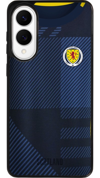 Samsung Galaxy S25 Edge Case Hülle - Silikon schwarz Schottland personalisierbares Fussballtrikot