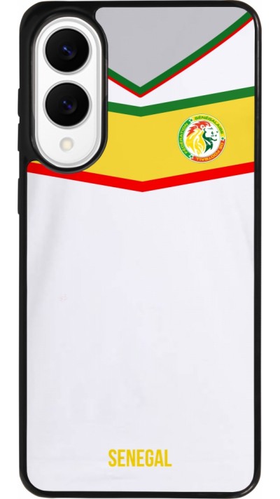 Samsung Galaxy S25 Edge Case Hülle - Silikon schwarz Senegal 2022 personalisierbares Fußballtrikot