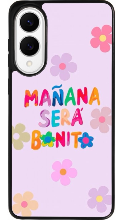 Coque Samsung Galaxy S25 Edge - Silicone rigide noir Karol G Manana sera bonito