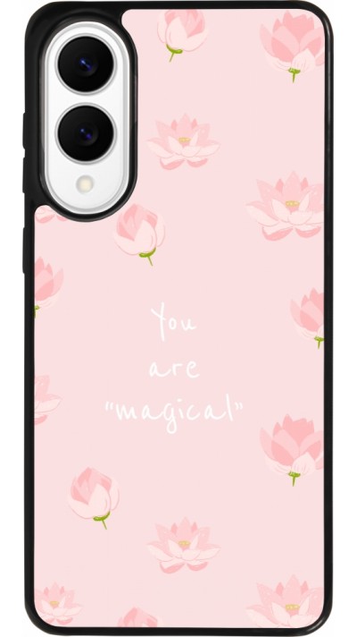 Samsung Galaxy S25 Edge Case Hülle - Silikon schwarz Mom 2023 your are magical