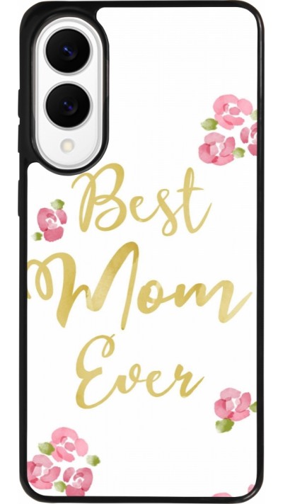 Samsung Galaxy S25 Edge Case Hülle - Silikon schwarz Mom 2024 best Mom ever