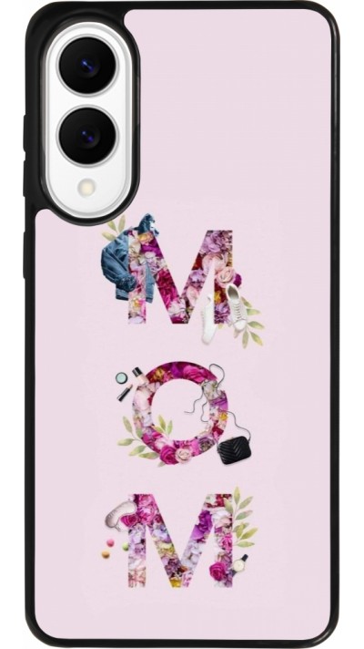 Samsung Galaxy S25 Edge Case Hülle - Silikon schwarz Mom 2024 girly mom