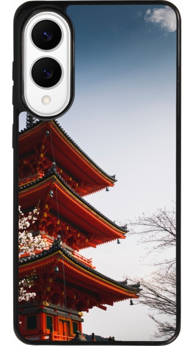 Samsung Galaxy S25 Edge Case Hülle - Silikon schwarz Spring 23 Japan