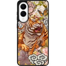 Samsung Galaxy S25 Edge Case Hülle - Silikon schwarz Spring 23 japanese tiger