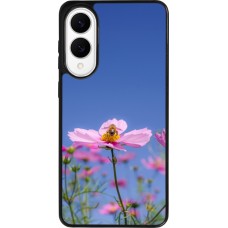 Samsung Galaxy S25 Edge Case Hülle - Silikon schwarz Bee on a flower Spring 2026