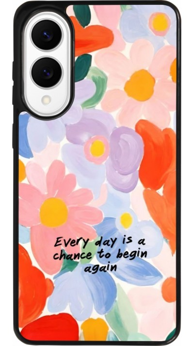 Coque Samsung Galaxy S25 Edge - Silicone rigide noir Every day is a chance Spring 2026
