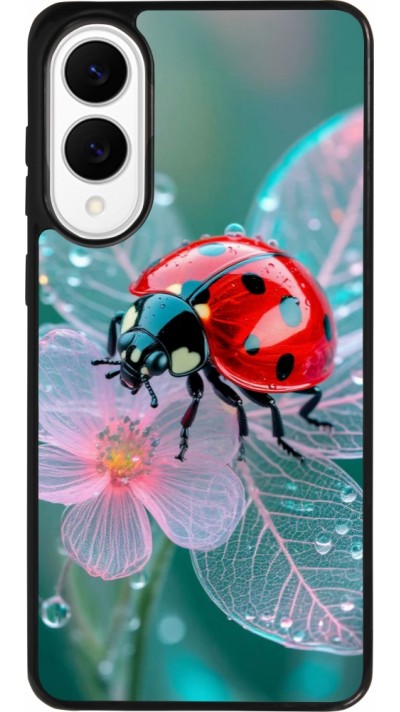 Coque Samsung Galaxy S25 Edge - Silicone rigide noir Ladybird in bloom Spring 2026
