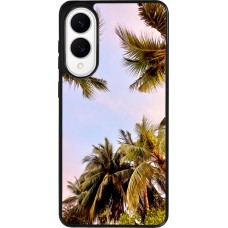 Samsung Galaxy S25 Edge Case Hülle - Silikon schwarz Summer 2023 palm tree vibe