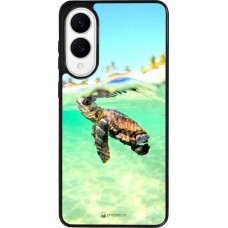 Coque Samsung Galaxy S25 Edge - Silicone rigide noir Turtle Underwater