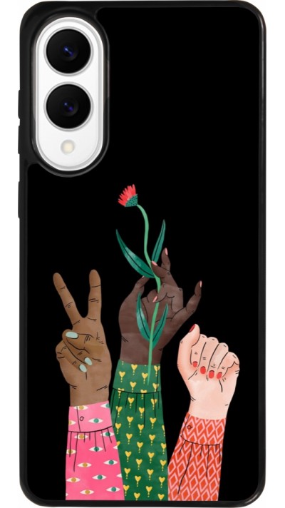 Samsung Galaxy S25 Edge Case Hülle - Silikon schwarz Womens day 2026 2