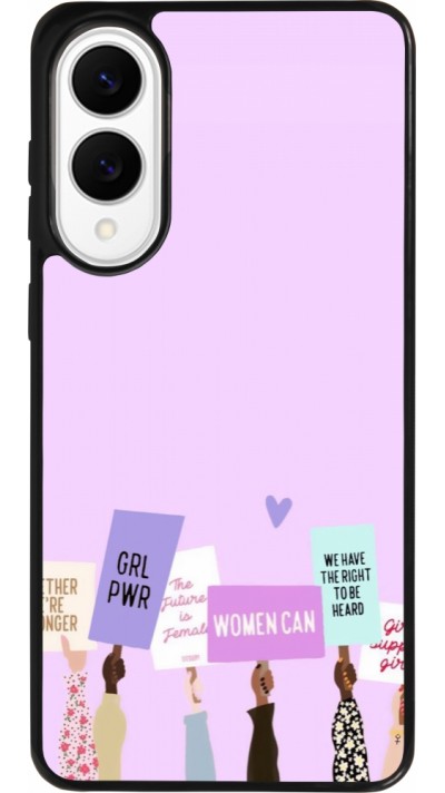 Samsung Galaxy S25 Edge Case Hülle - Silikon schwarz Womens day 2026 9