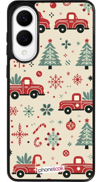 Samsung Galaxy S25 Edge Case Hülle - Silikon schwarz Weihnachten 2024 Lkw Tanne Samsung Galaxy S25 Edge Case Hülle - Silikon schwarz Weihnachten 2024 Lkw Tanne