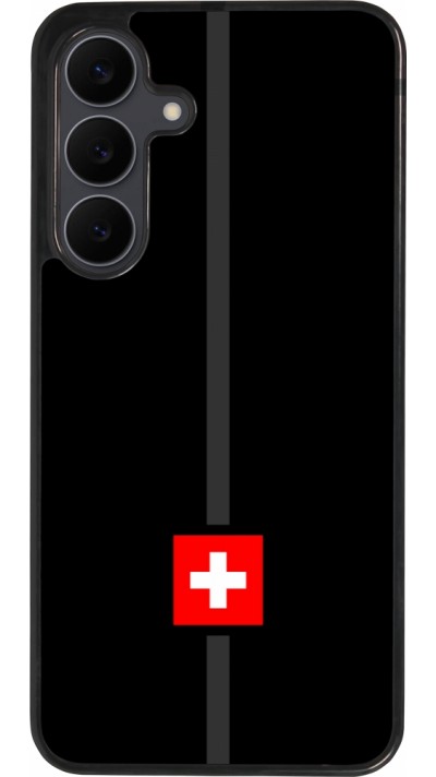 Samsung Galaxy S25 FE Case Hülle - Silikon schwarz Kanton CH schwarz