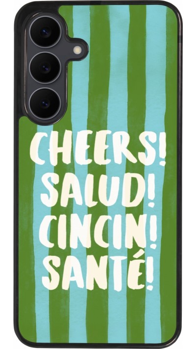 Coque Samsung Galaxy S25 FE - Silicone rigide noir Cheers 2026